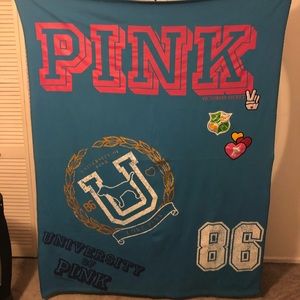 PINK Victoria Secret Throw Blanket